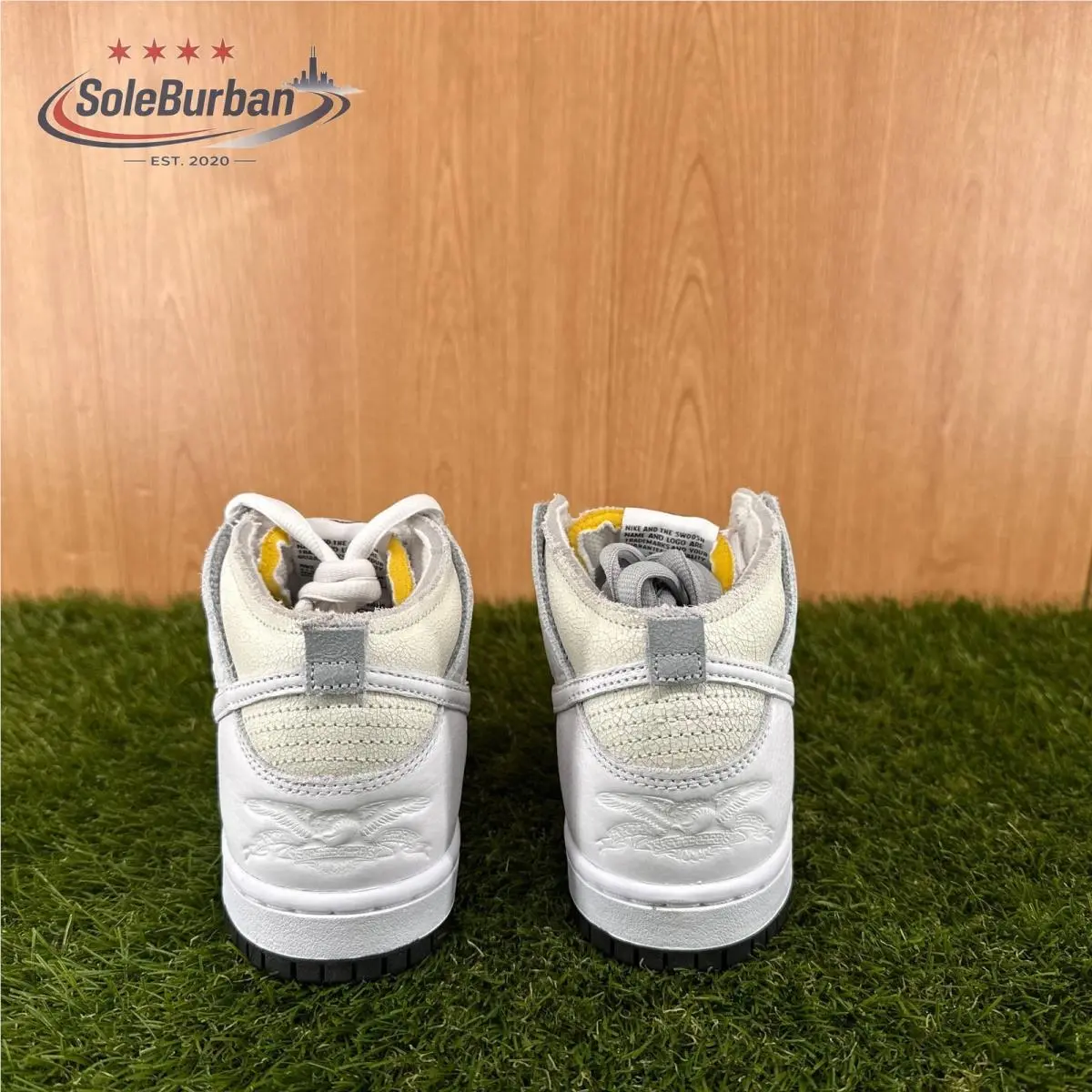 Nike shoes - SB Dunk High - Dunk High - HM5837-100 - White 3