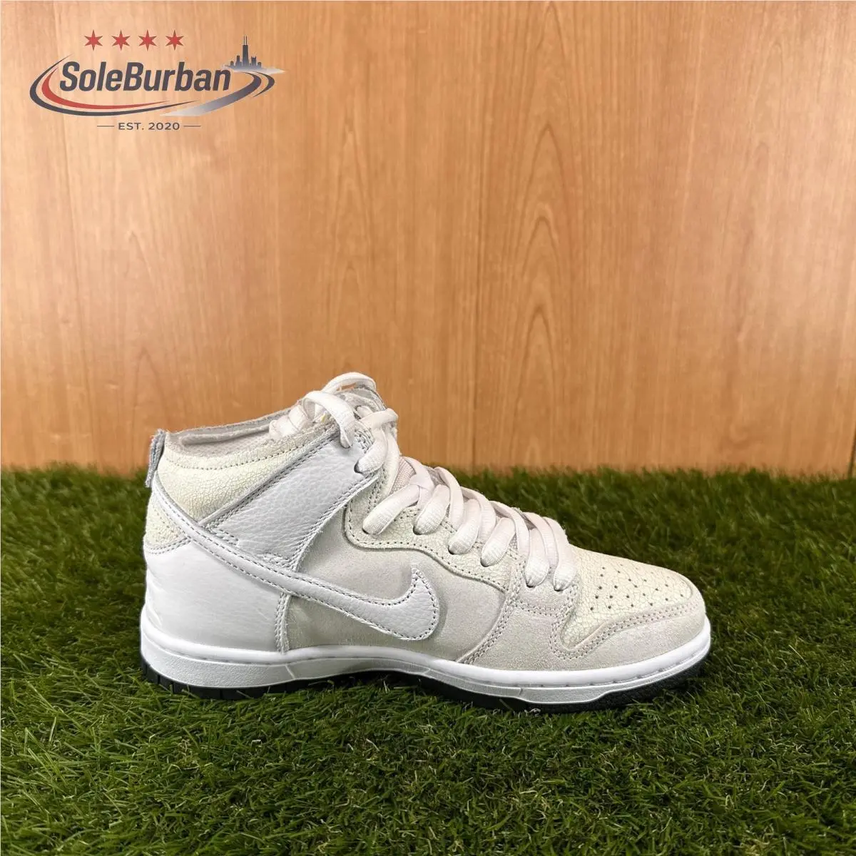 Nike shoes - SB Dunk High - Dunk High - HM5837-100 - White 5