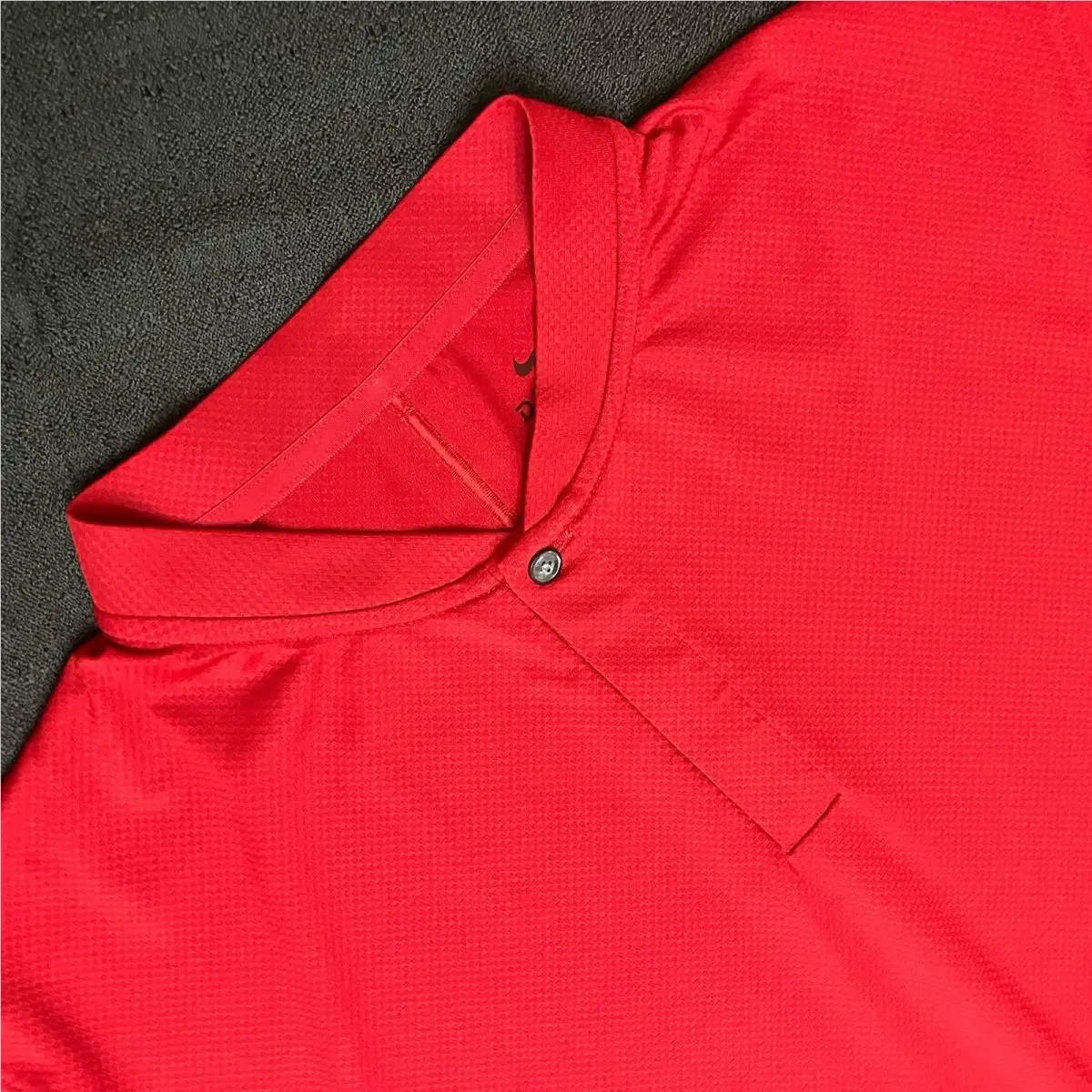 Nike clothing - Nike Tiger Woods Dry ADV Blade Mock - Sunday Red Black 0