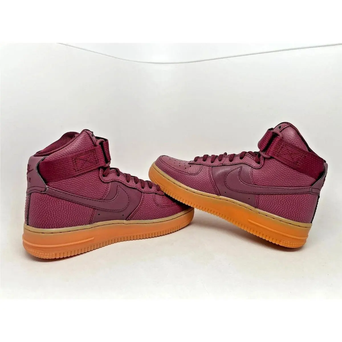 Nike shoes - Nike Air Force 1 - Air Force - 860544-600 - Night Maroon/Night Maroon-Gum 1