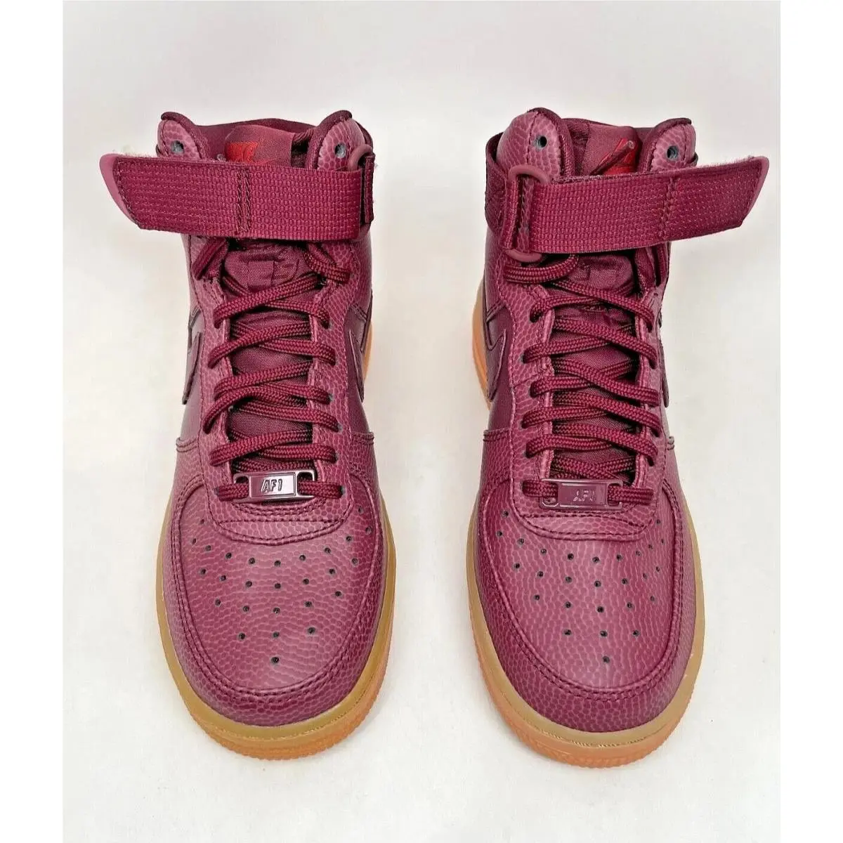 Nike shoes - Nike Air Force 1 - Air Force - 860544-600 - Night Maroon/Night Maroon-Gum 2