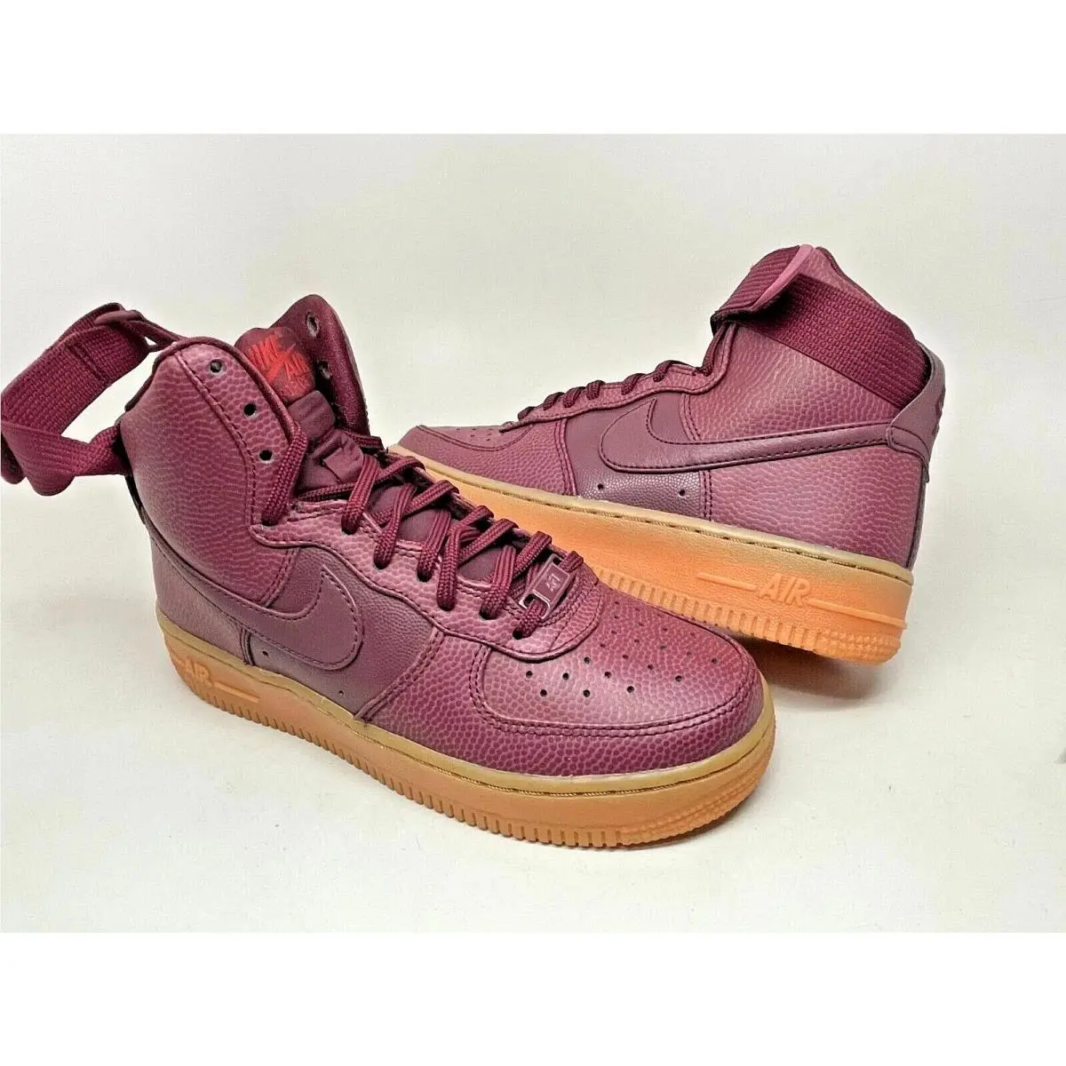 Nike shoes - Nike Air Force 1 - Air Force - 860544-600 - Night Maroon/Night Maroon-Gum 5