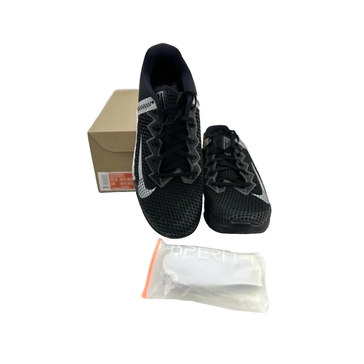 Nike Metcon 6 Shoes Mens Size 10.5 Black Training Athletic Sneakers Low Top