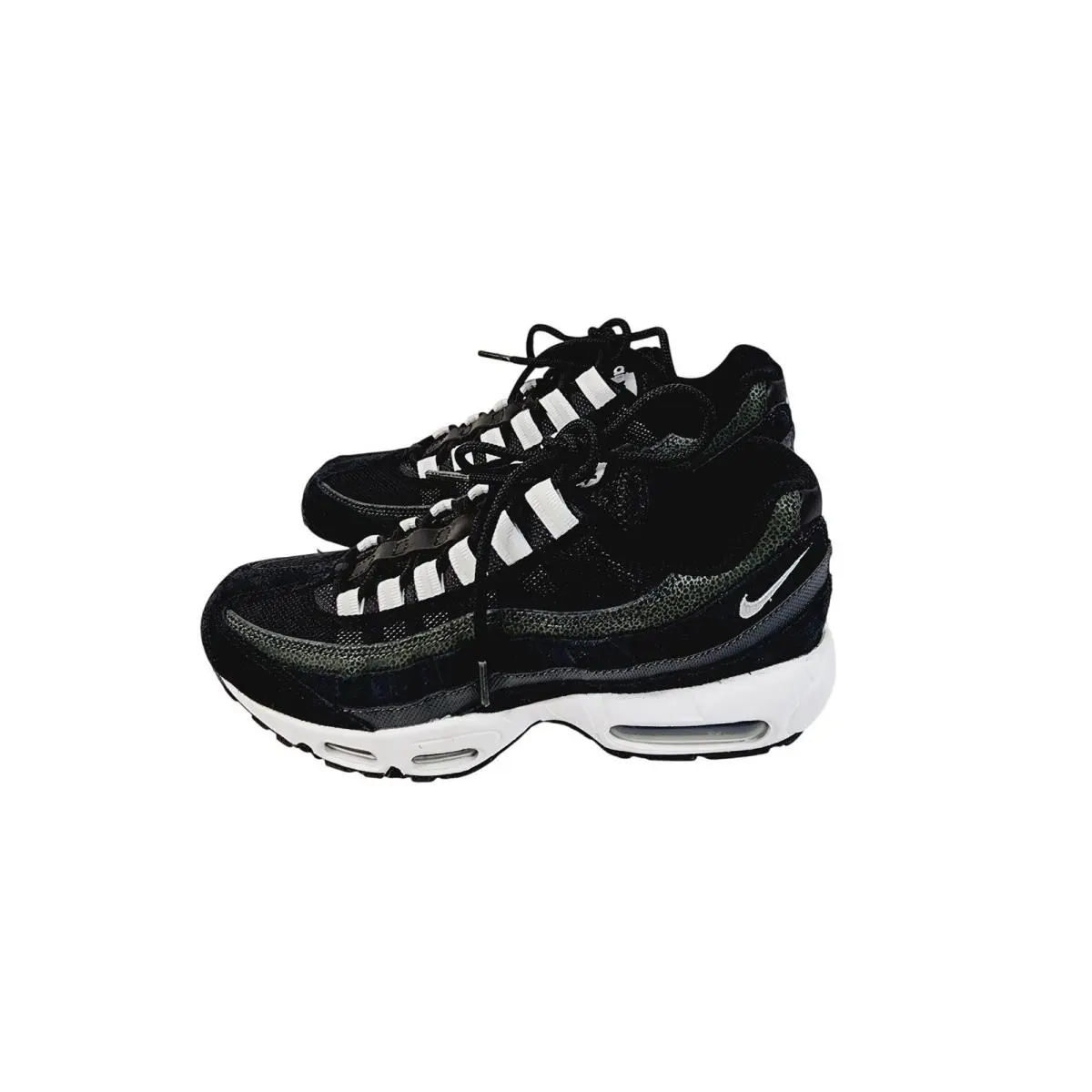 Nike Air Max 95 Essential Black White Sneakers DM0011-009 Men`s Size 6