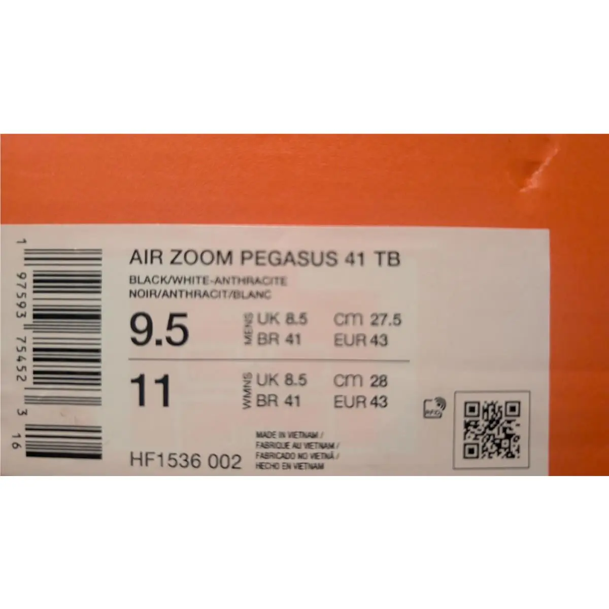 Nike shoes - Nike Air Zoom Pegasus - Air Zoom Pegasus - Black/White 4