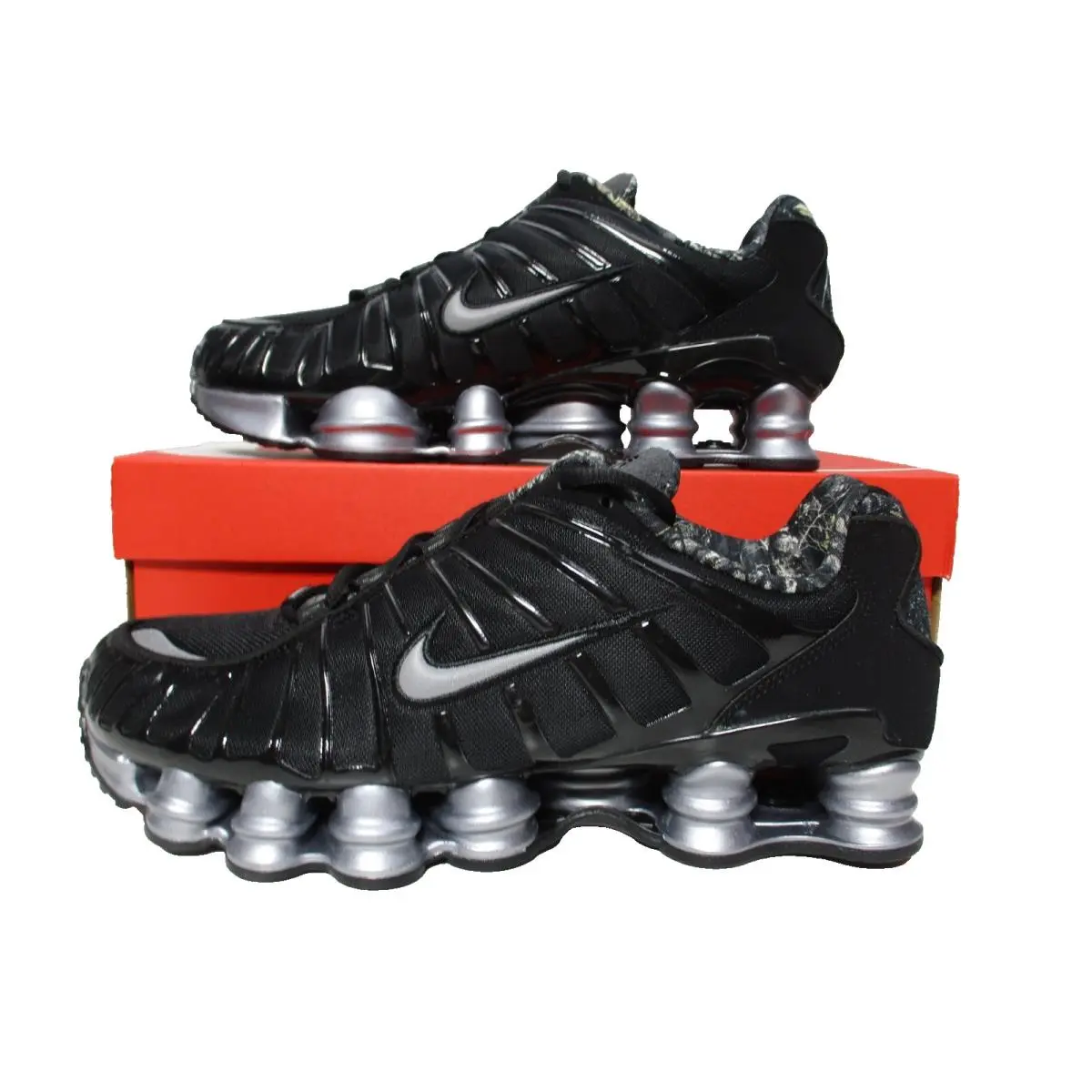 Nike Shox TL Realtree Camo Black Gray Sneakers Shoes Mens Sz 12