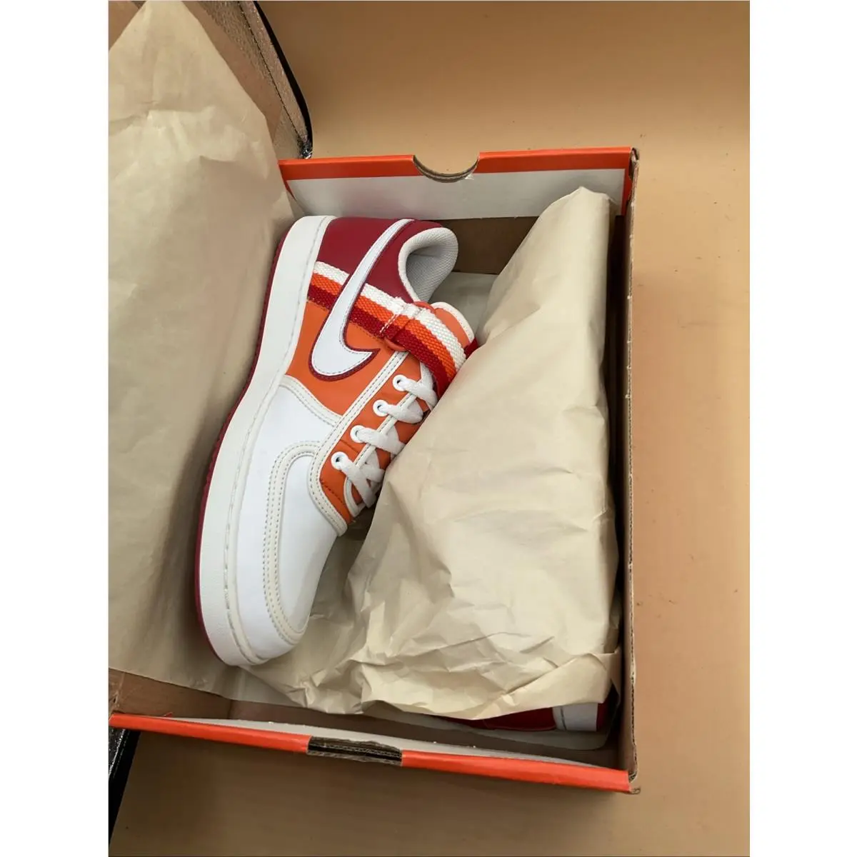 Nike shoes - Nike Vandal - Vandal - 312456161 - Red White Orange Blaze 5