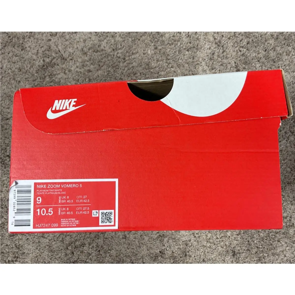 Nike shoes - Nike Zoom Vomero 5 - Zoom Vomero - HJ7247 - White 11