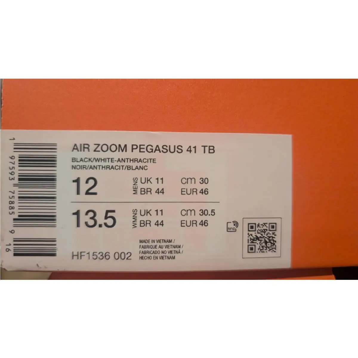Nike shoes - Nike Air Zoom Pegasus - Air Zoom Pegasus - Black/White 4