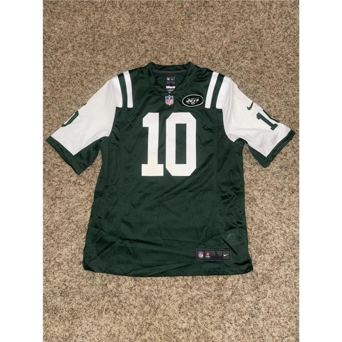 Nike Men`s Nfl York Jets Holmes 10 Jersey