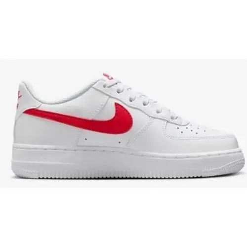Big Kid`s Nike Air Force 1 LV8 White/university Red FV7020 101 - 6