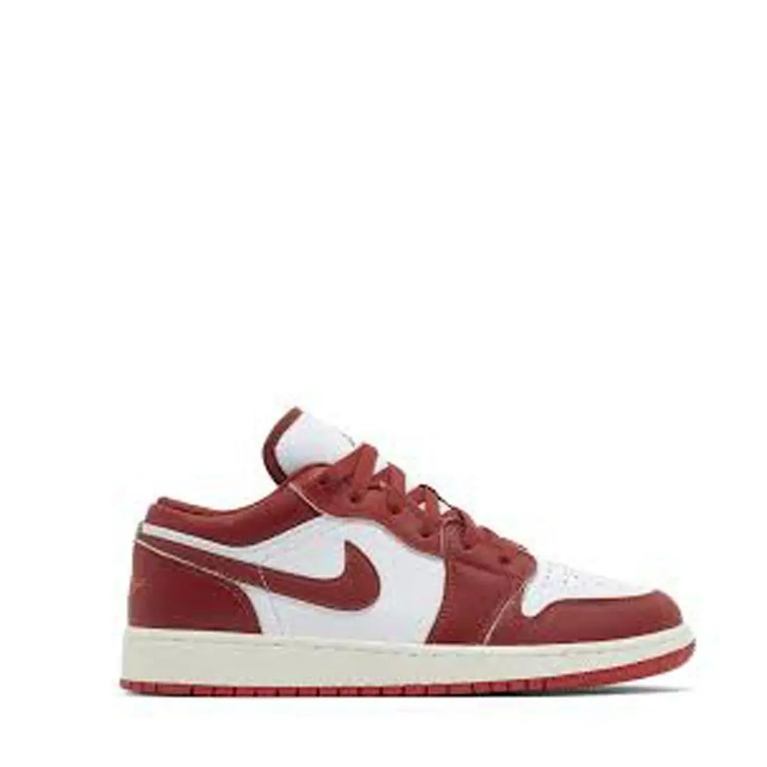 Nike Air Jordan 1 Low SE GS Dune Red White Lobster Sail Kids Size 7Y FJ3465-160