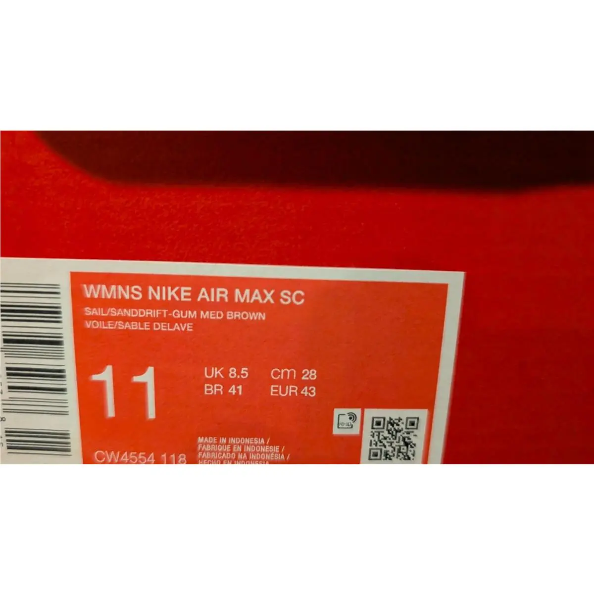 Nike shoes - Nike Air Max Solo - Air Max Solo - sail/sanddrift-gum med brown 4