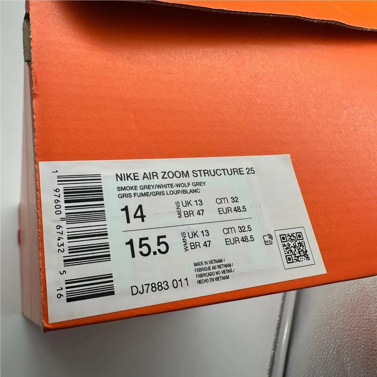 Nike shoes - Nike Air Zoom Structure 25 - Gray 3