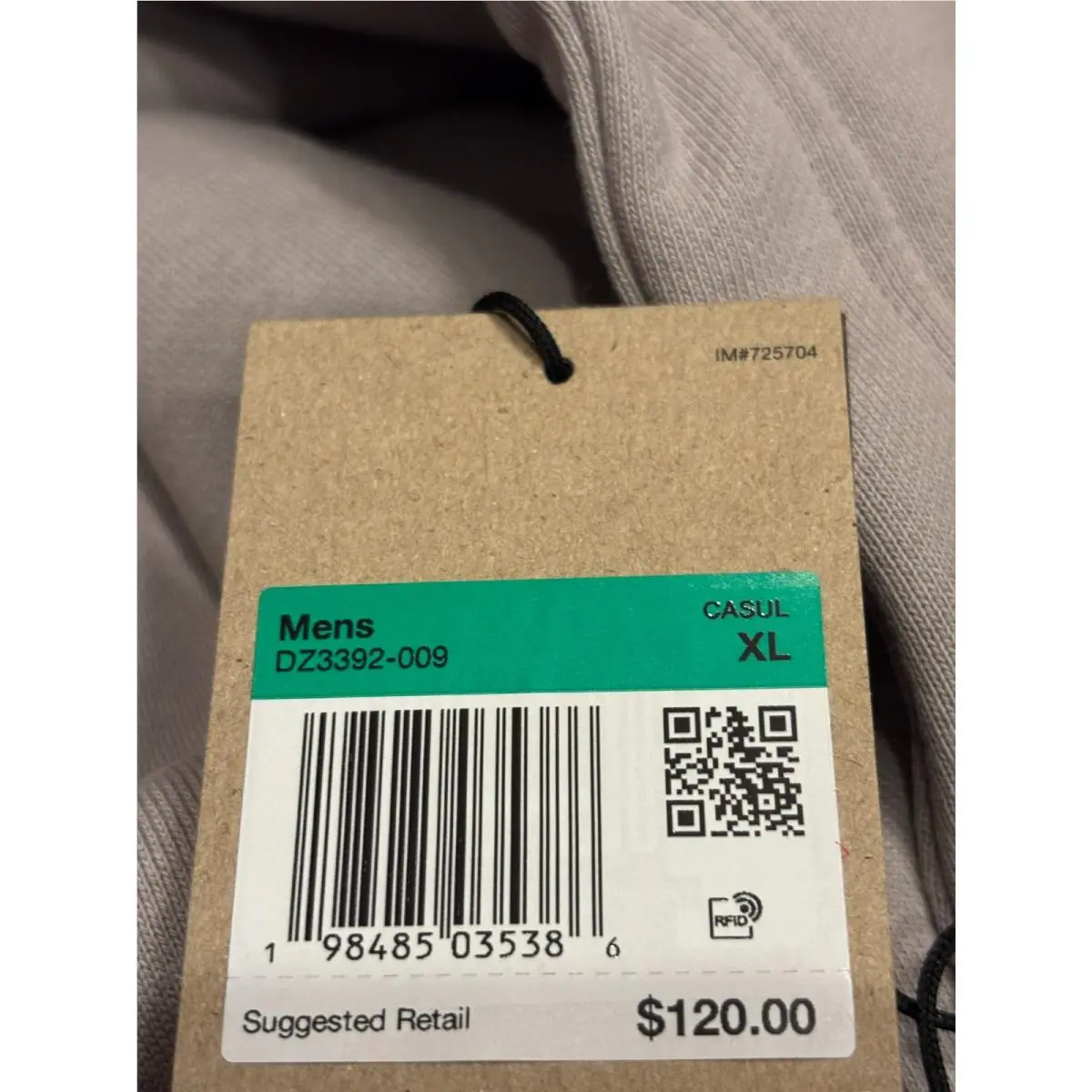 Nike clothing - College Grey / Football Grey-Summit White (UPC: 198485035386) 4