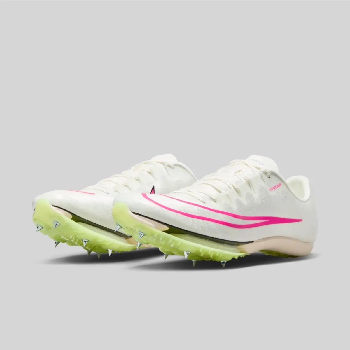 Nike Air Zoom Maxfly White Pink DH5359-100 Men`s Size 7 / Women`s 8.5 Spikes