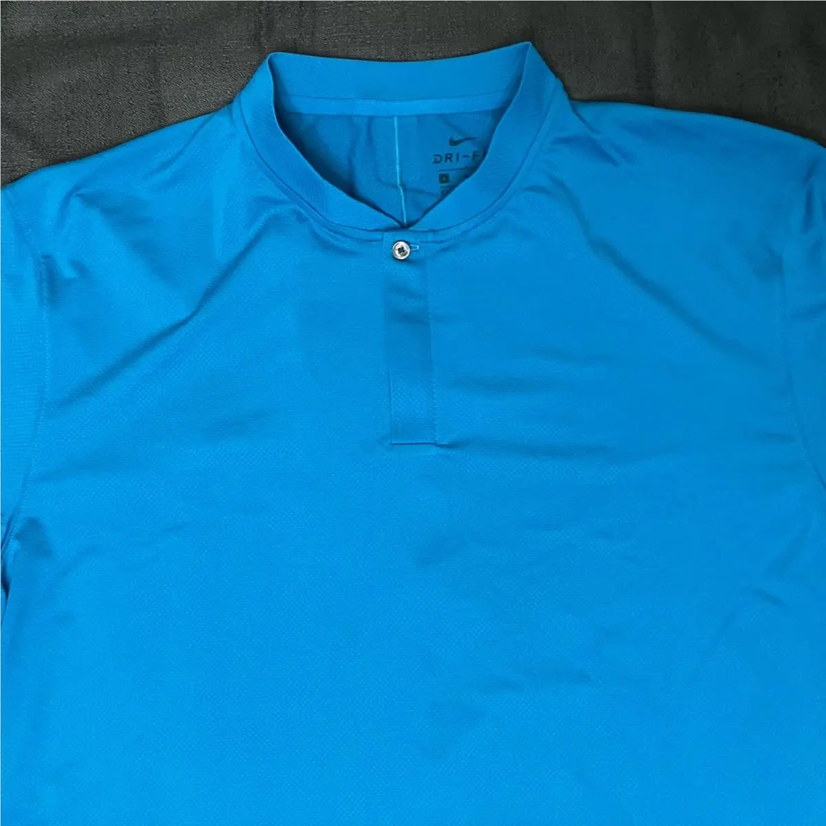 Nike clothing - Nike Tiger Woods Dry ADV Blade Mock - Deepwater Blue Abyss 2
