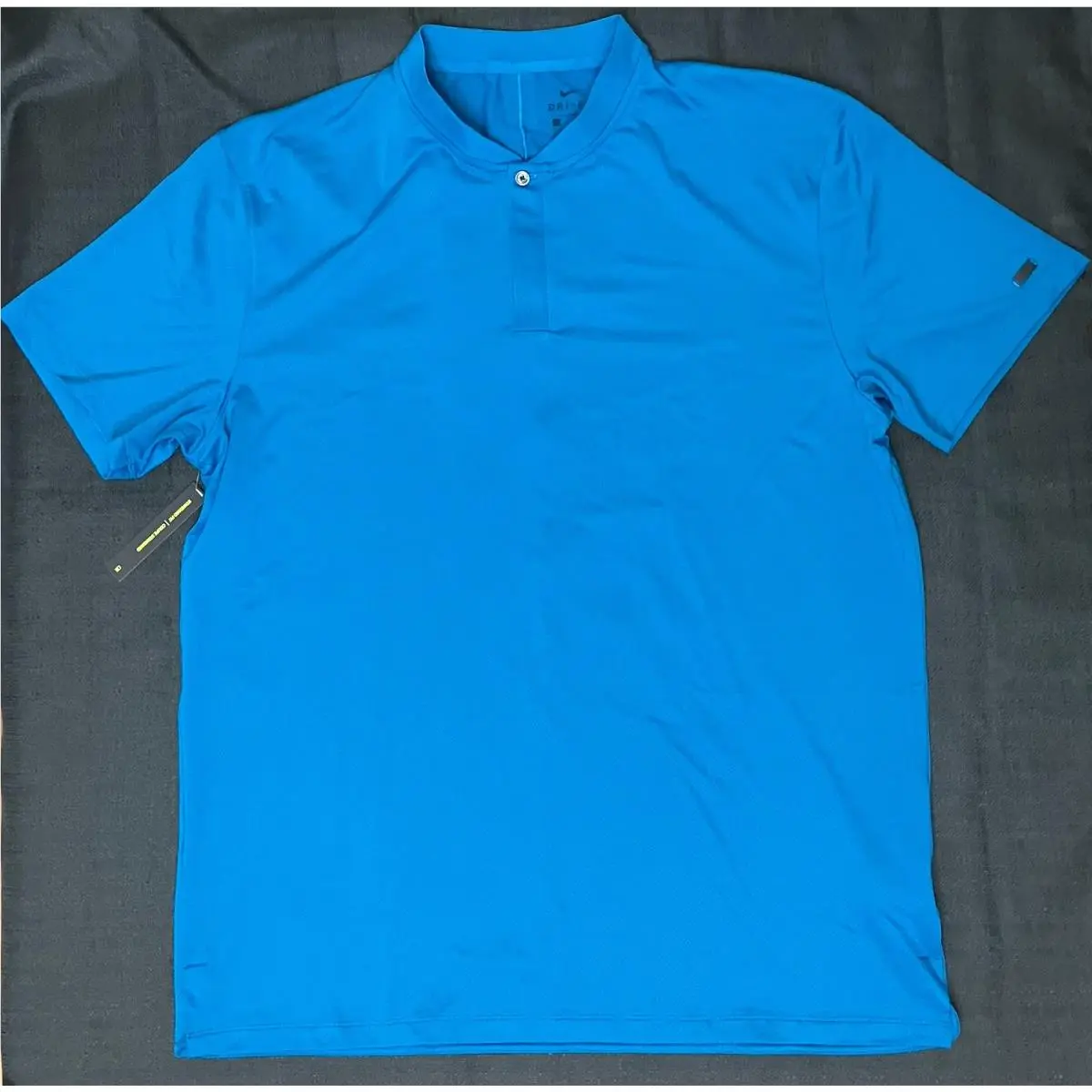 Nike clothing - Nike Tiger Woods Dry ADV Blade Mock - Deepwater Blue Abyss 4
