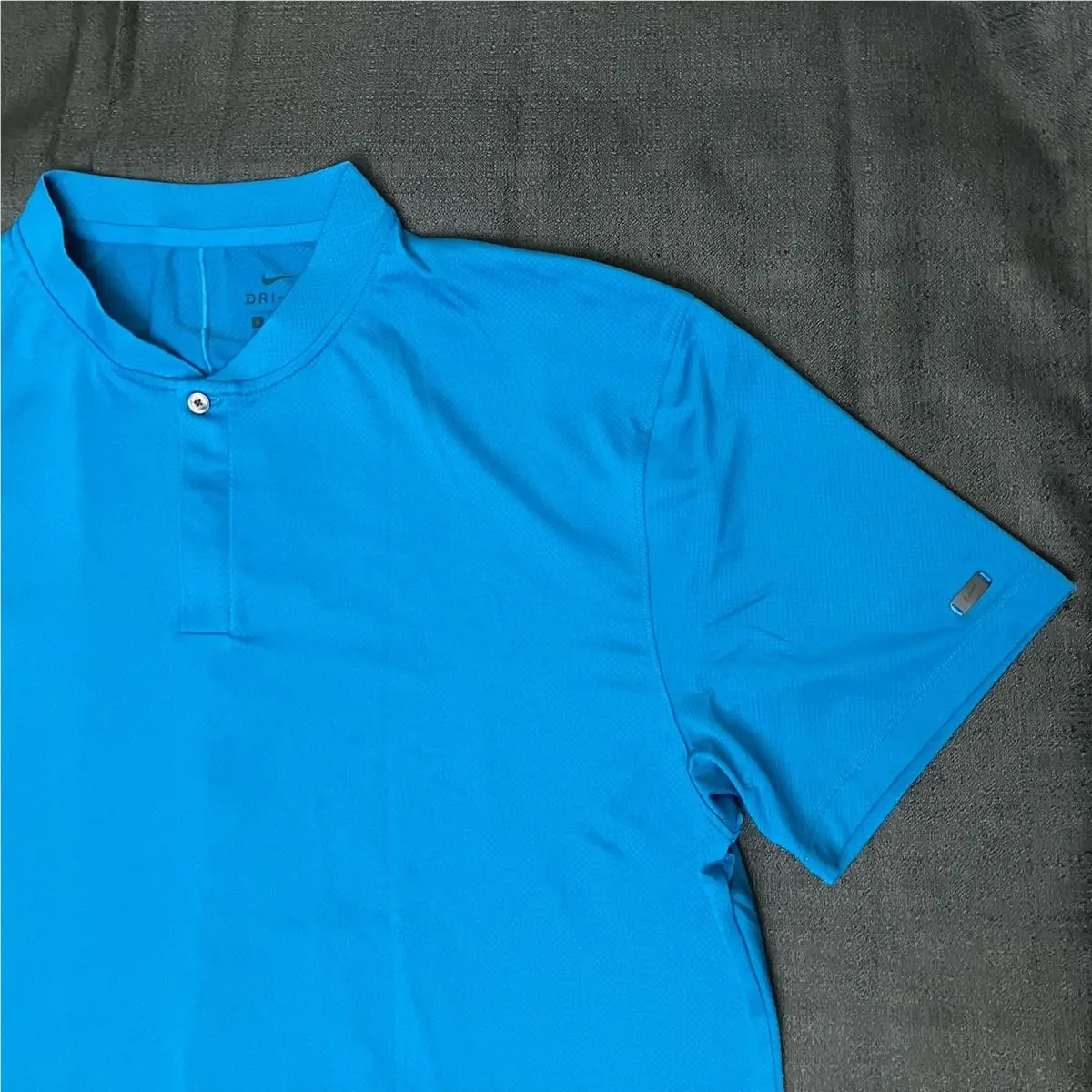 Nike clothing - Nike Tiger Woods Dry ADV Blade Mock - Deepwater Blue Abyss 5