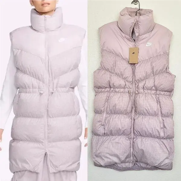 Sportswear Windpuffer Therma-fit Long Puffer Vest Women`s XS FB8794 by Nike