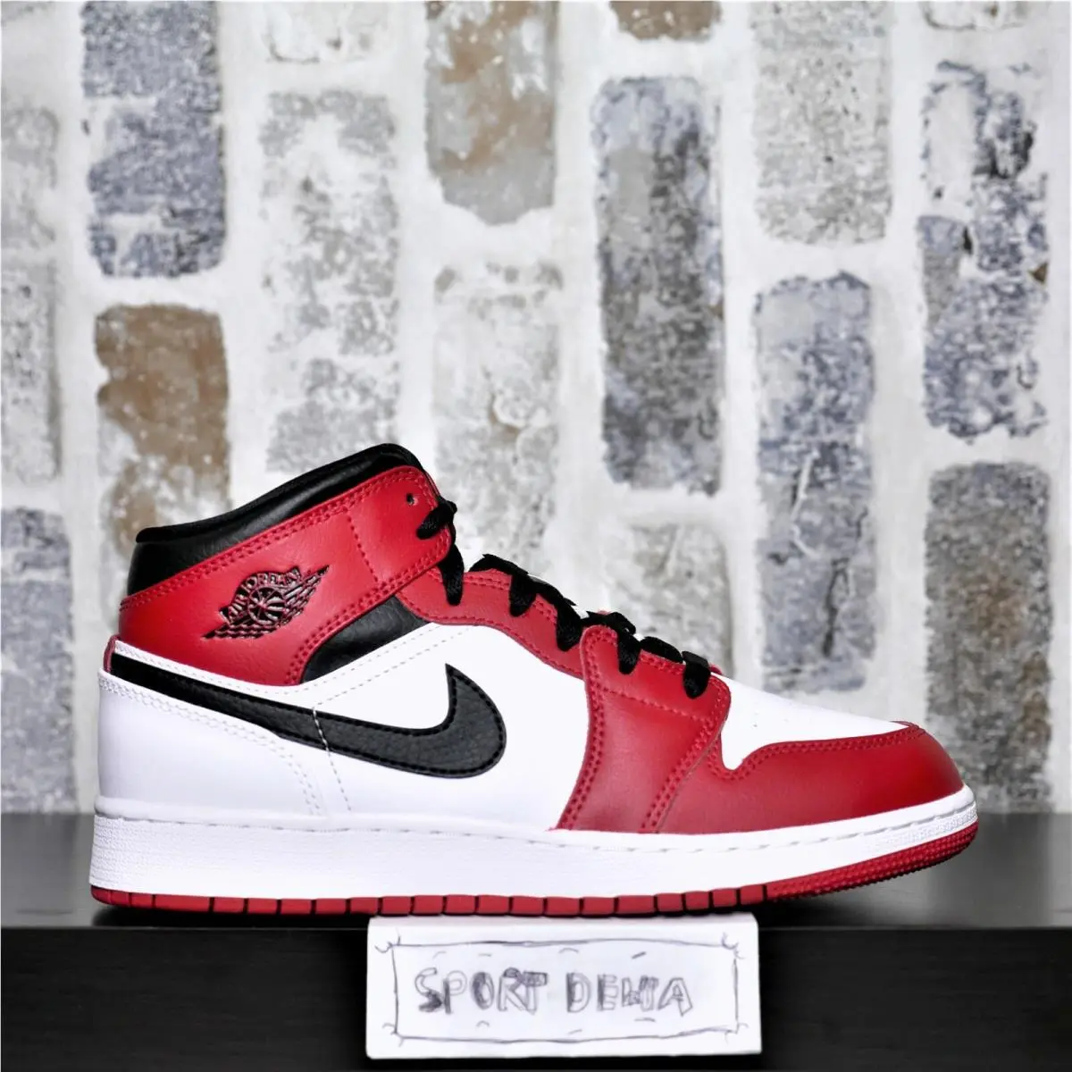 Nike shoes - Jordan 1 - White/Gym Red 0
