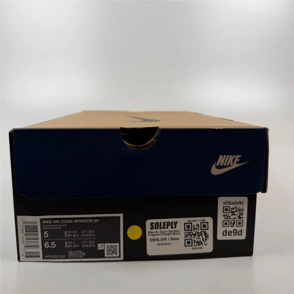 Nike shoes - Nike Air Zoom Spiridon Fragment Design Black - Black 7