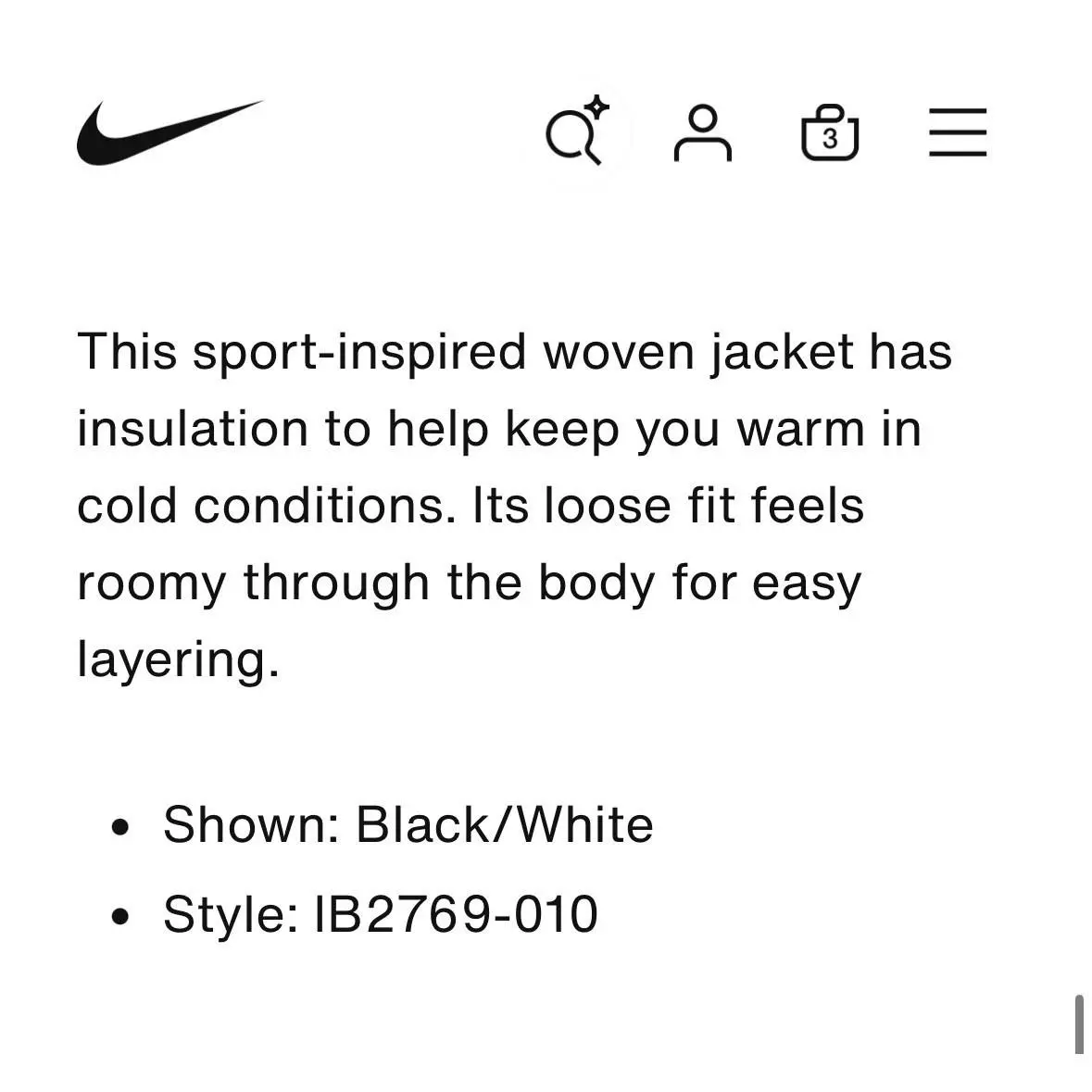 Nike clothing - Anorak - Anorak - DD6406475 - Black 4