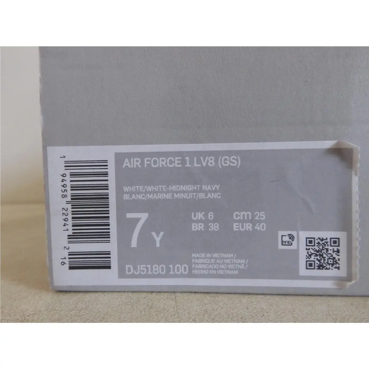 Nike shoes - Nike Air Force 1 - Air Force - CW5859 100 - White (UPC: 194275558509) 6