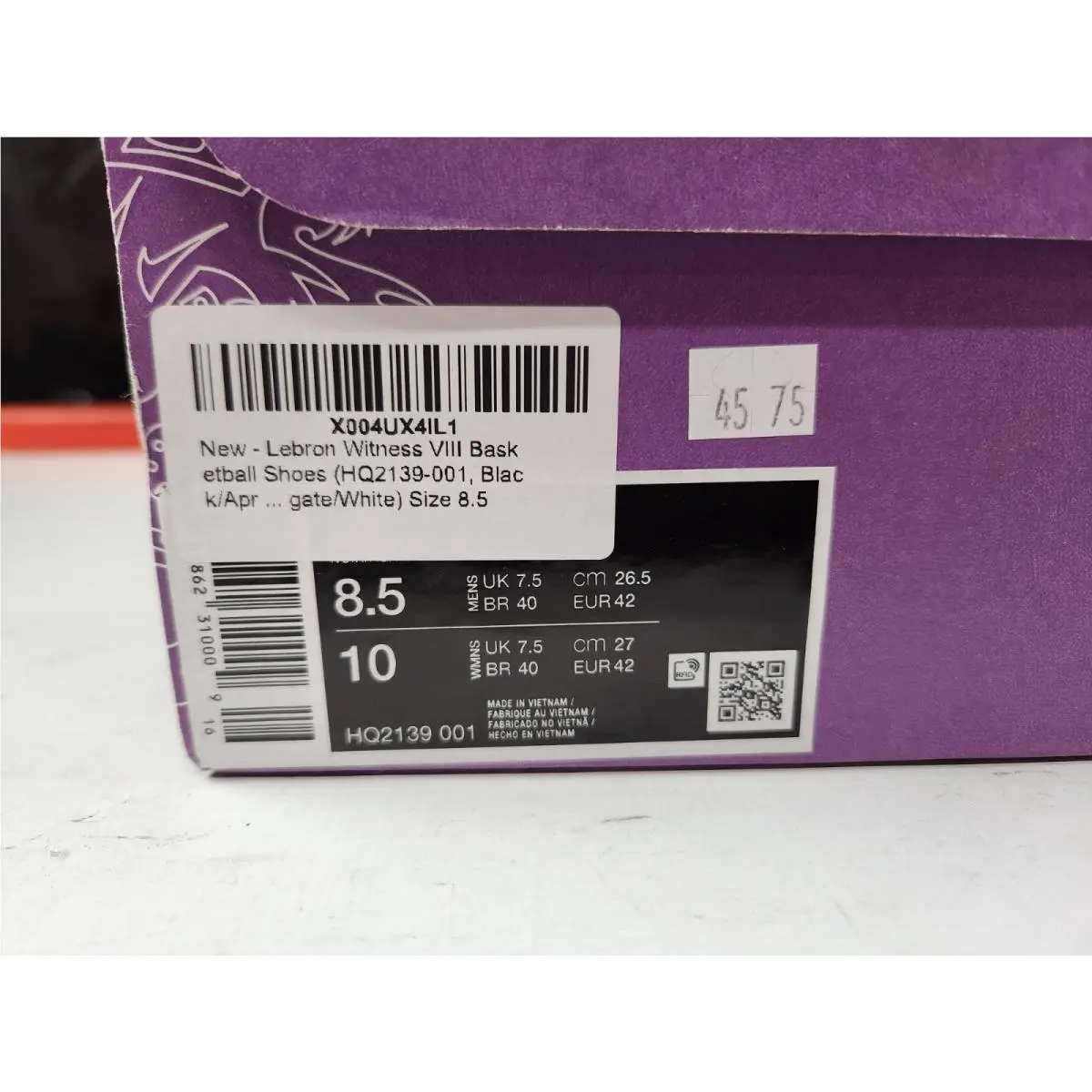 Nike shoes - Nike LeBron Witness - LeBron Witness - Black 5