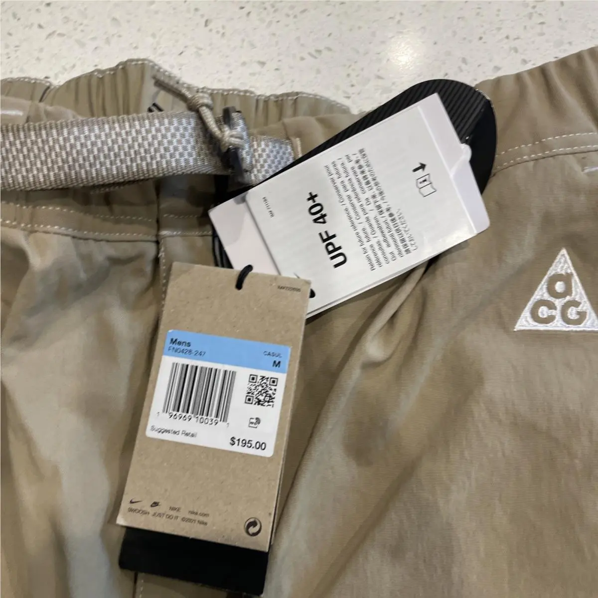 Nike clothing - Nike ACG Smith Summit - ACG Smith Summit - Khaki (UPC: 196969100391) 5
