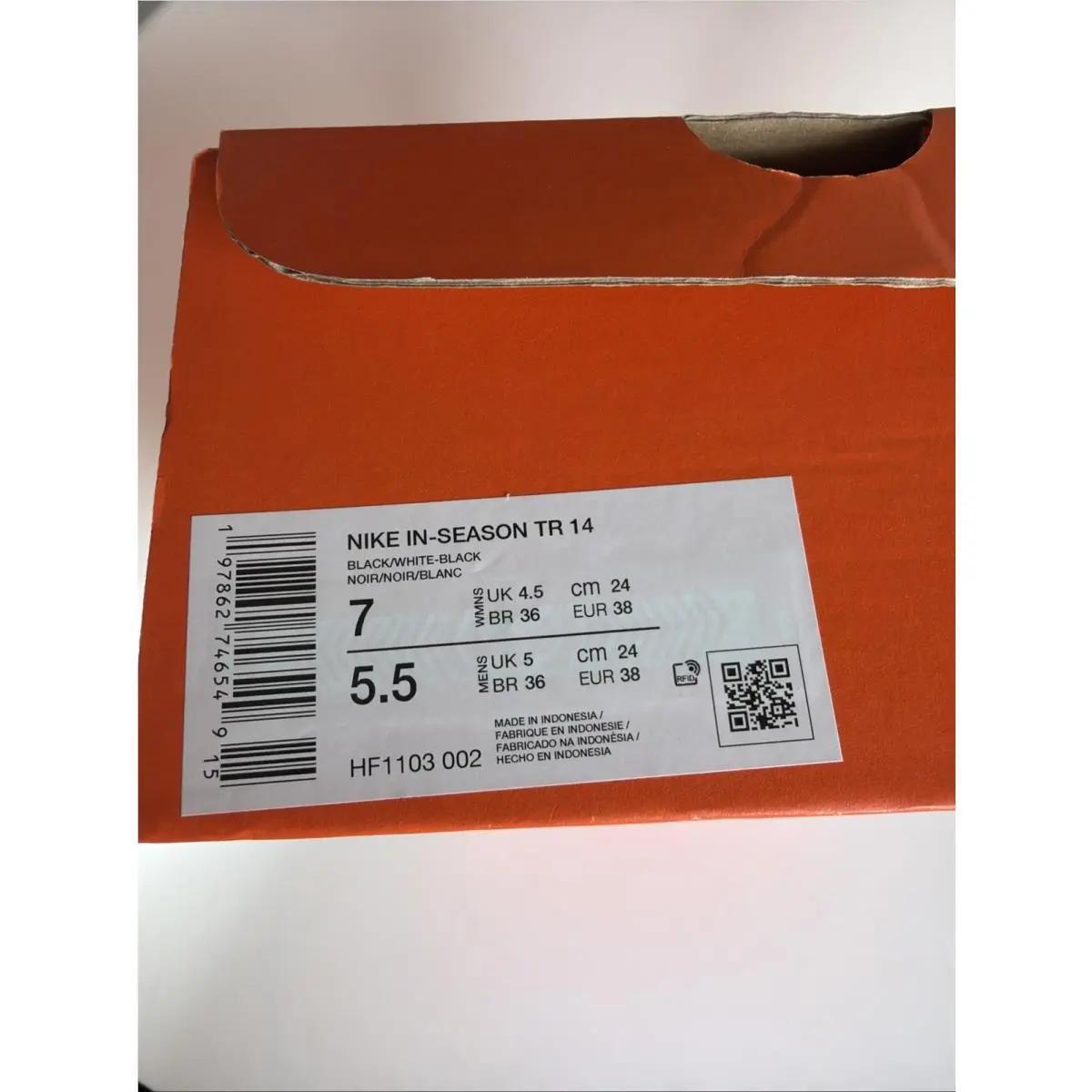 Nike shoes - Nike In-Season - Black/Medium Ash/Anthracite 5
