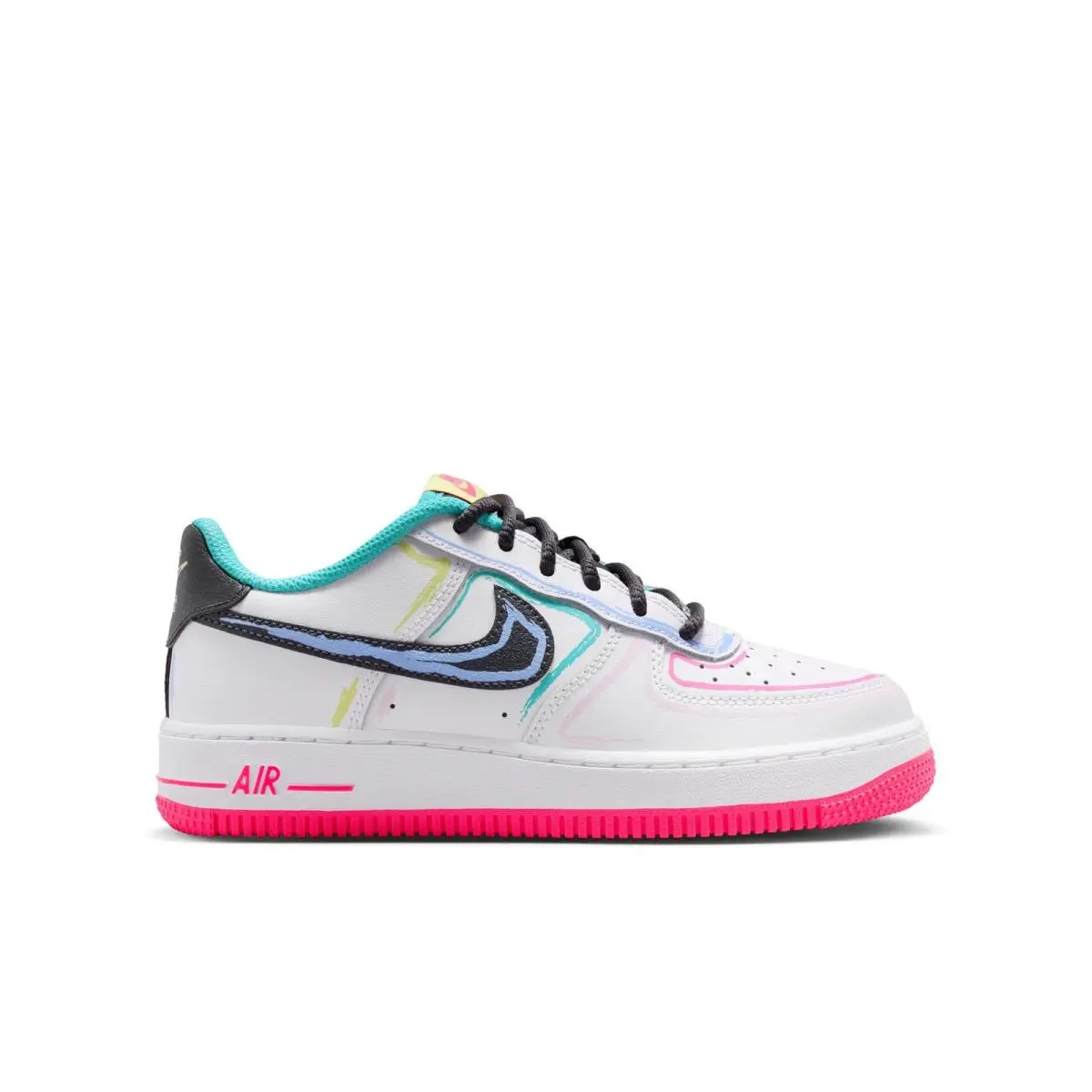 Nike shoes - WHITE/ANTHRACITE-HYPER PINK-DUSTY CACTUS 0