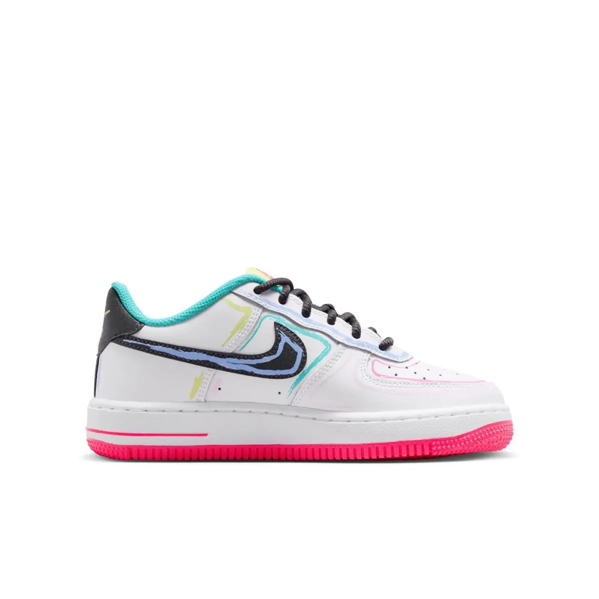 Nike shoes - WHITE/ANTHRACITE-HYPER PINK-DUSTY CACTUS 2