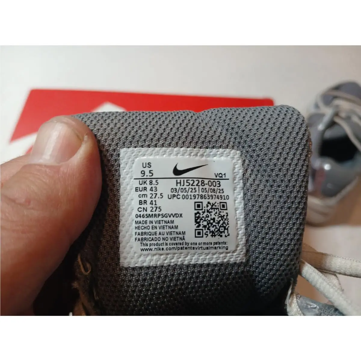 Nike shoes - Nike V5 RNR - RNR - HJ5228-003 - Gray 1