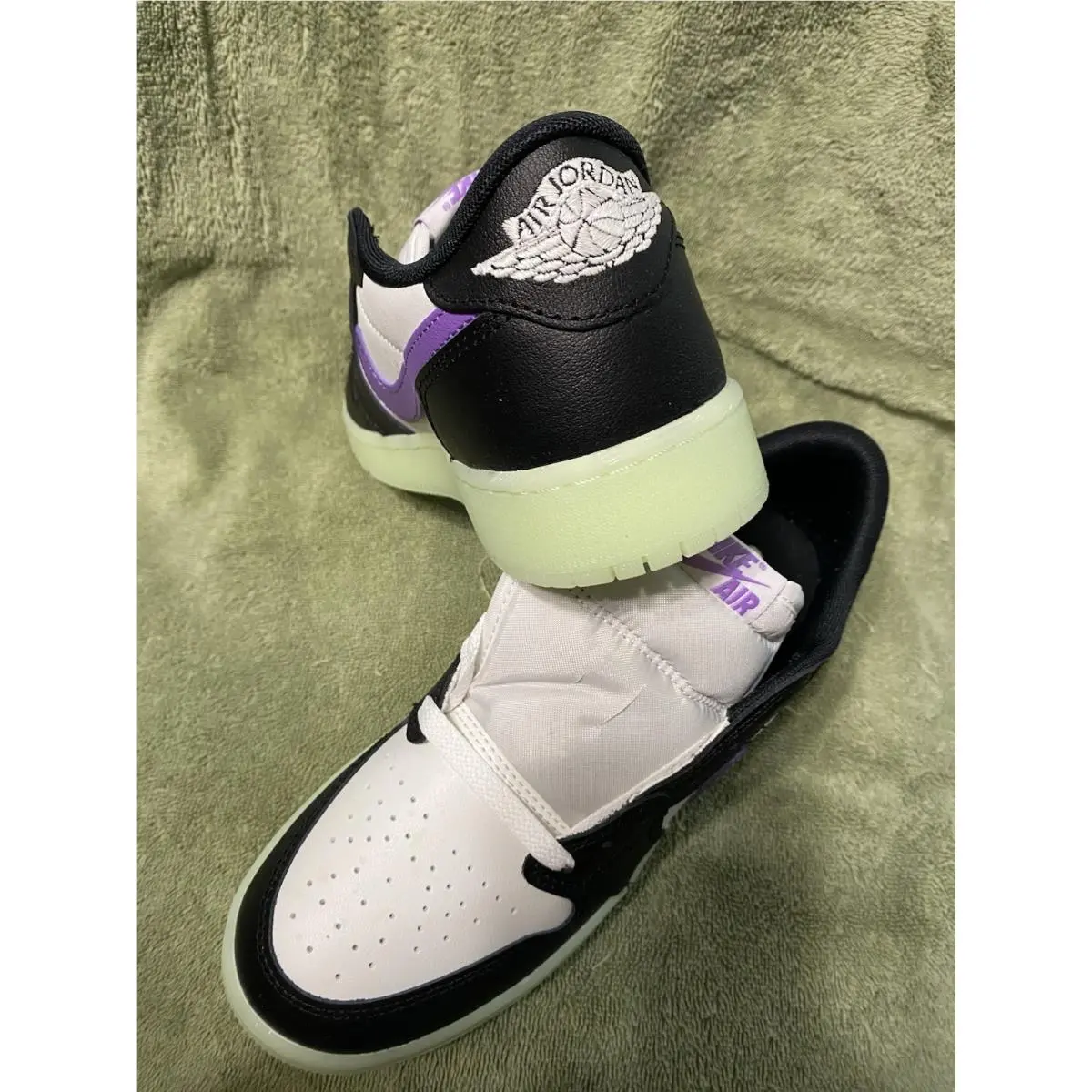 Nike shoes - Air Jordan 1 Low - Air Low - Purple 1