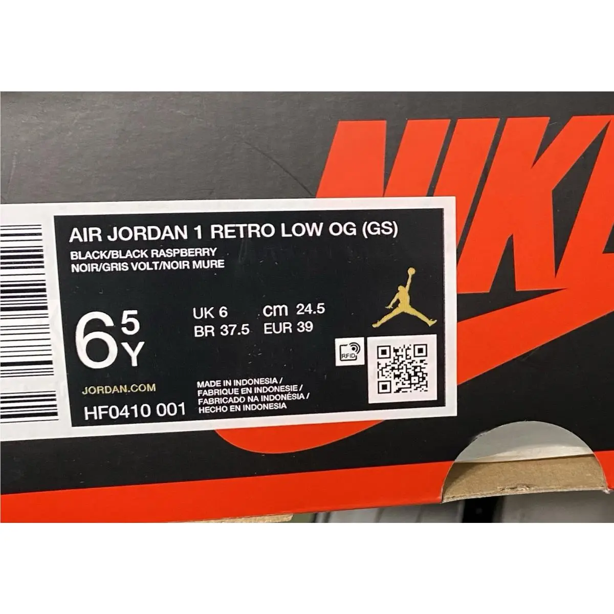 Nike shoes - Air Jordan 1 Low - Air Low - Purple 5