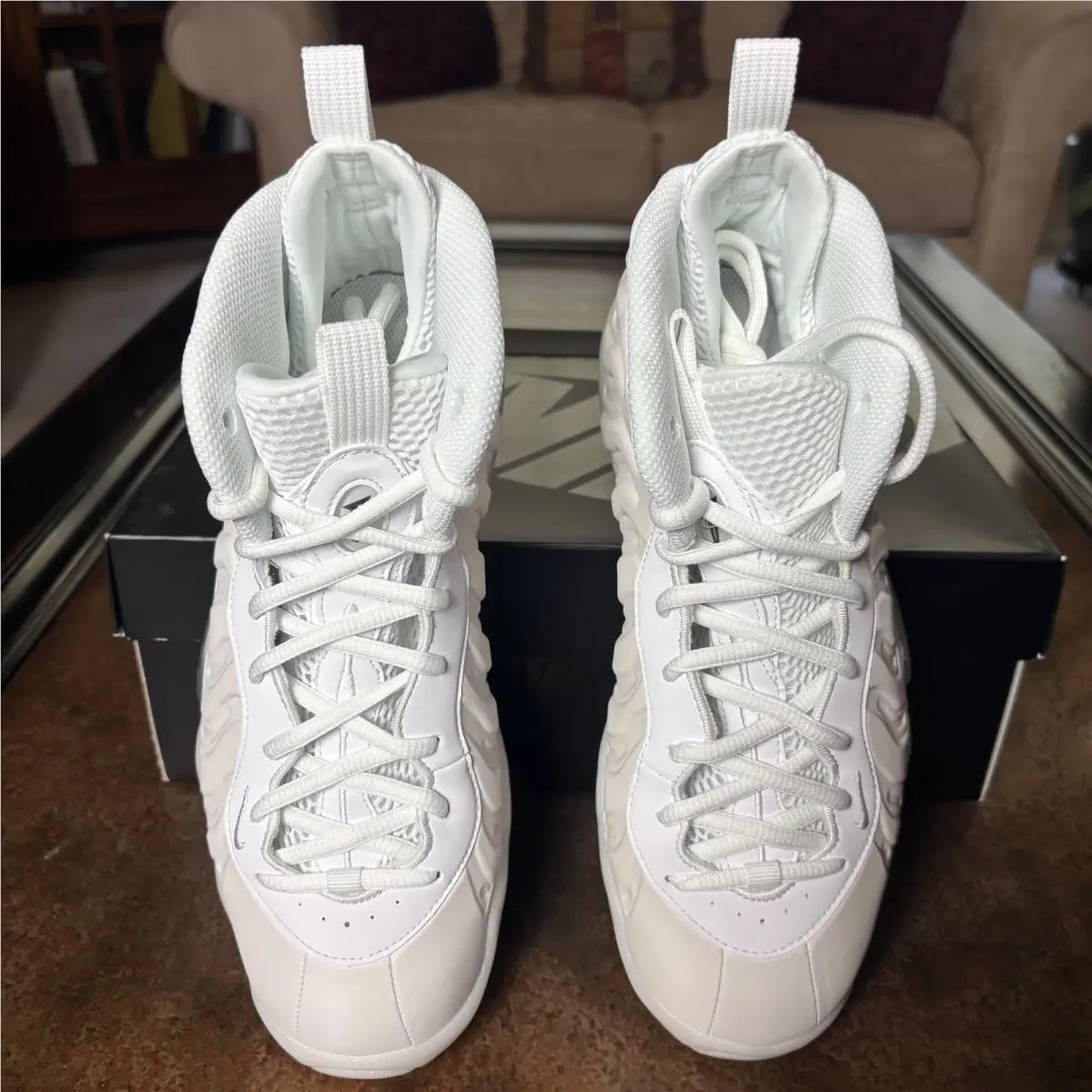 Nike shoes - Nike Little Posite - Little Posite - White (UPC: 00198484273598) 2