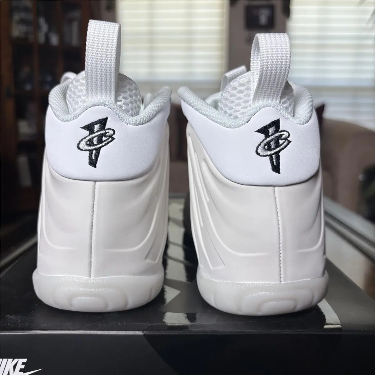 Nike shoes - Nike Little Posite - Little Posite - White (UPC: 00198484273598) 4
