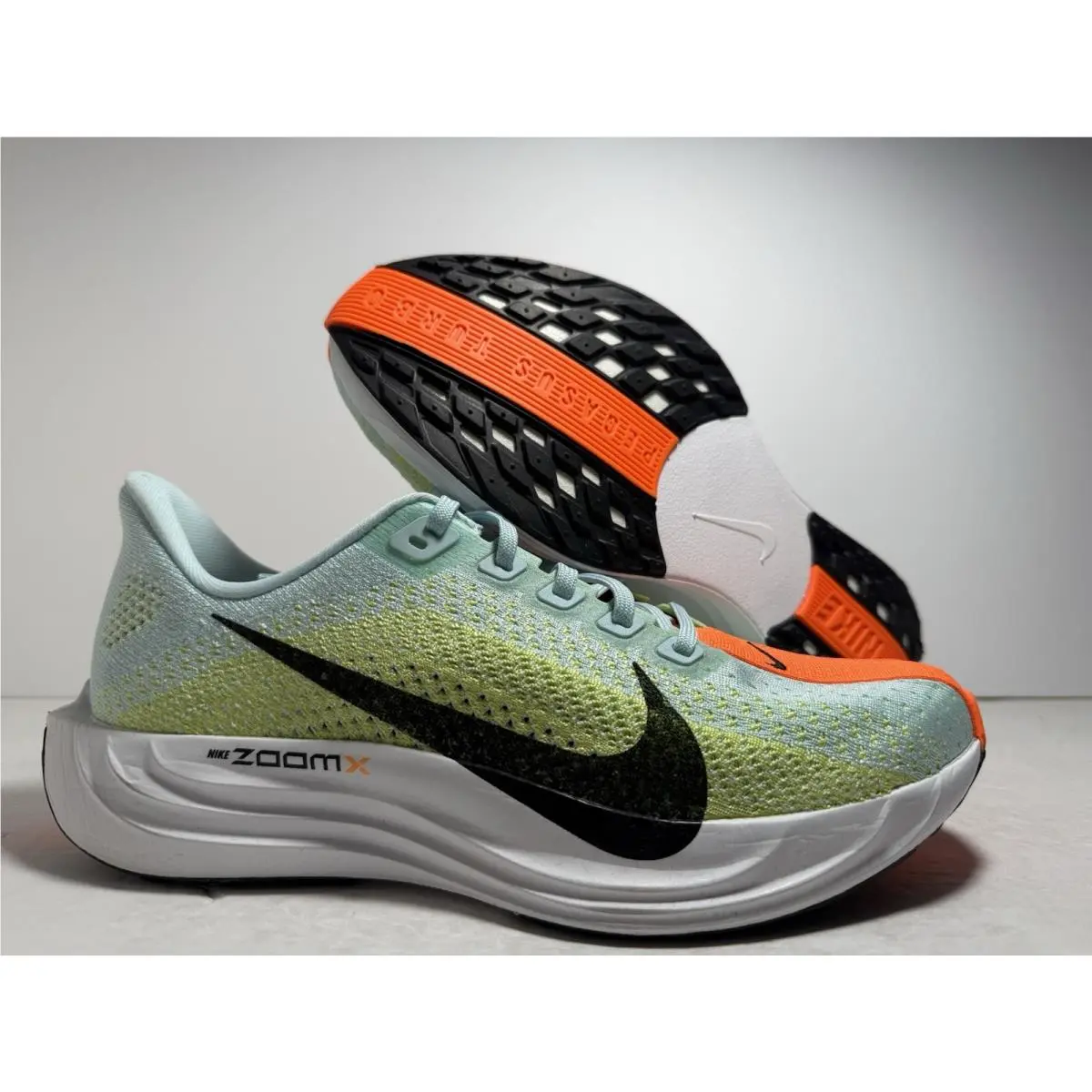 Nike Pegasus Plus Flyknit Zoom X Men`s Training/running Shoes FQ7262-400 Size 7