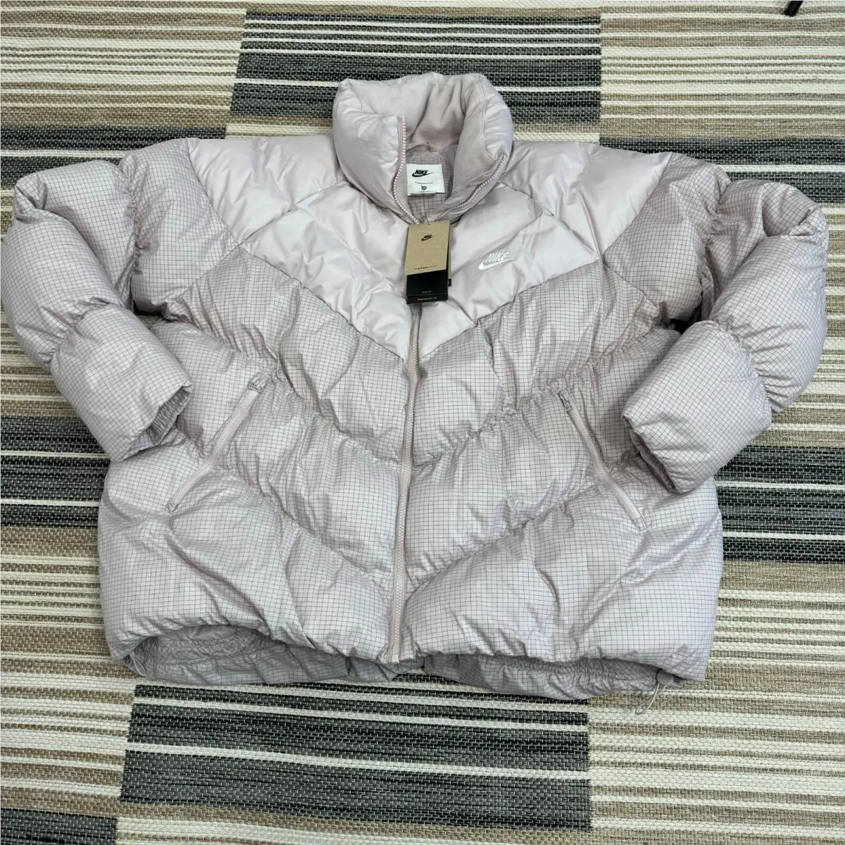 Nike Sportswear Windpuffer Therma-fit Loose Puffer Jacket Platinum Pink Xxl