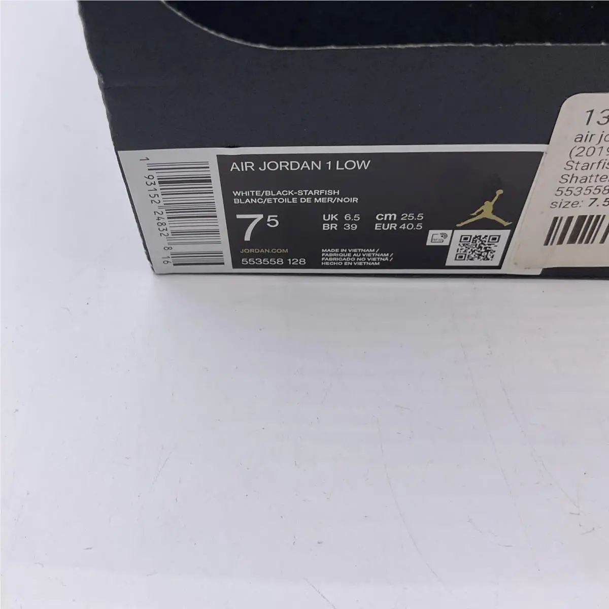 Nike shoes - Air Jordan 1 - Air - 553558-128 - Orange (UPC: 0193152248328) 14
