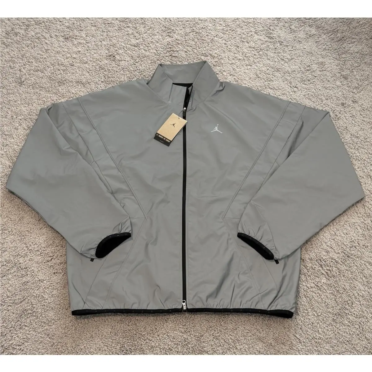 Jordan Brooklyn Hike Mike Reflective Draft Jacket IF1877-095 Men’s Large