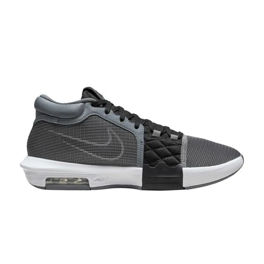 Nike Lebron Witness 8 Mens Size 5.5/Womens 7 Cool Grey Black White FB2239-004
