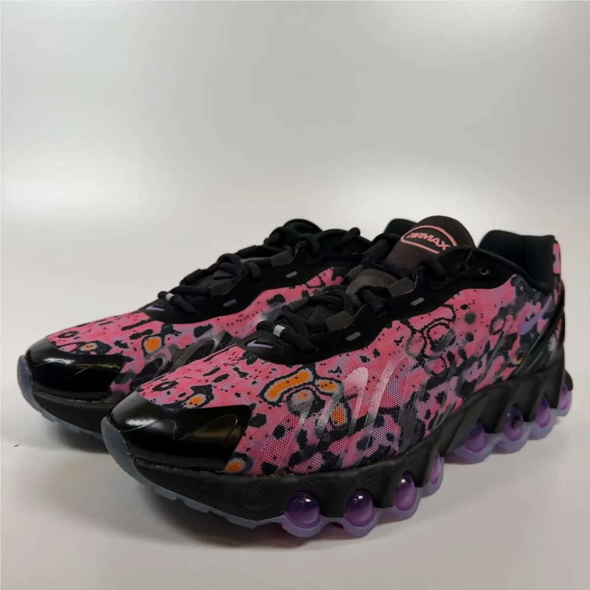 Nike Air Max Dn8 Nrg Pink Gaze Black Mens Running Shoes IB6377-600 Size 13