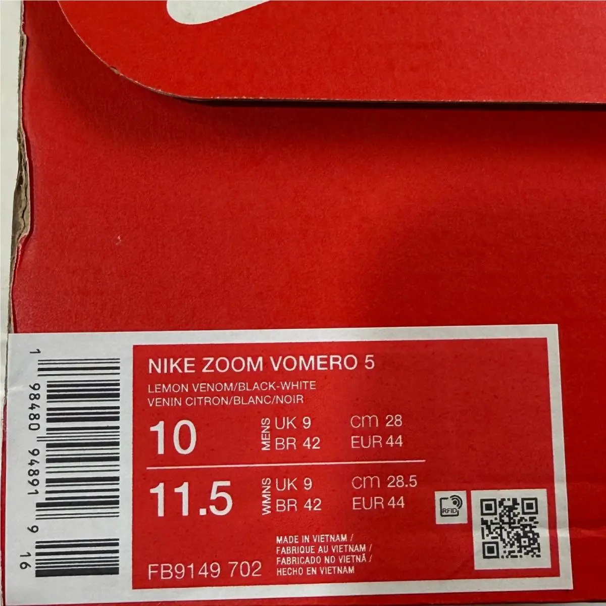 Nike shoes - Nike Zoom Vomero 5 - Zoom Vomero - Yellow 0
