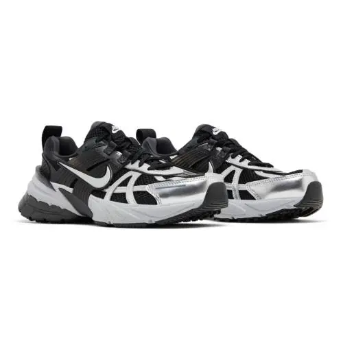 Nike Women`s V2K Run Black/anthracite/metallic Silver FD0736-005 Size US 8.5