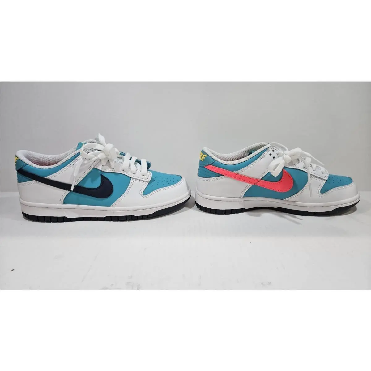 Nike shoes - Nike Dunk Low - Dunk Low - White, Teal, Pink, Navy Blue 1