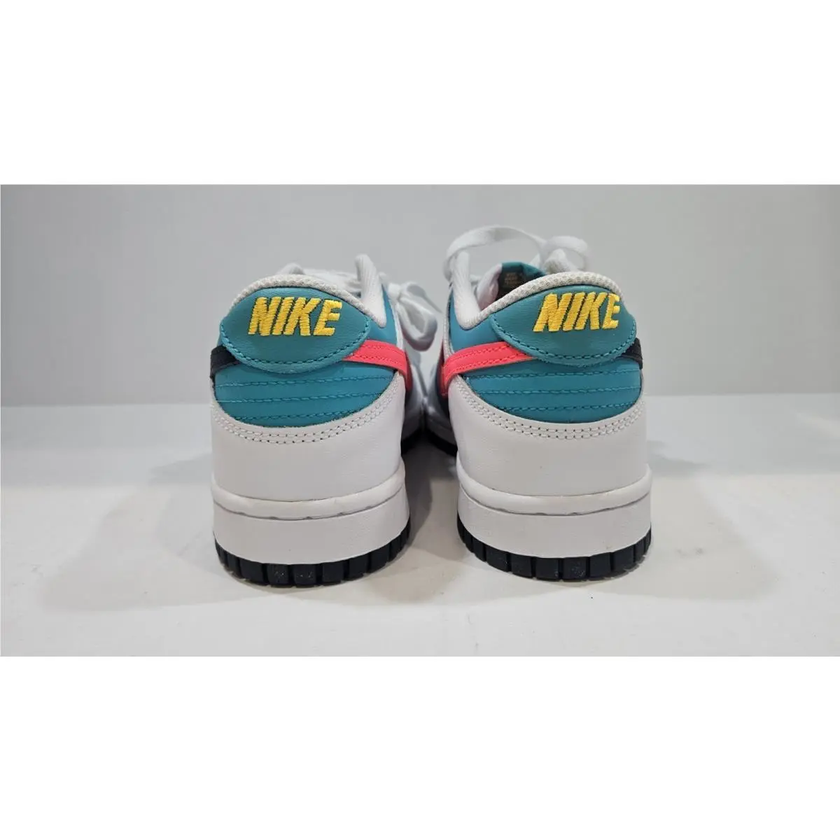 Nike shoes - Nike Dunk Low - Dunk Low - White, Teal, Pink, Navy Blue 2