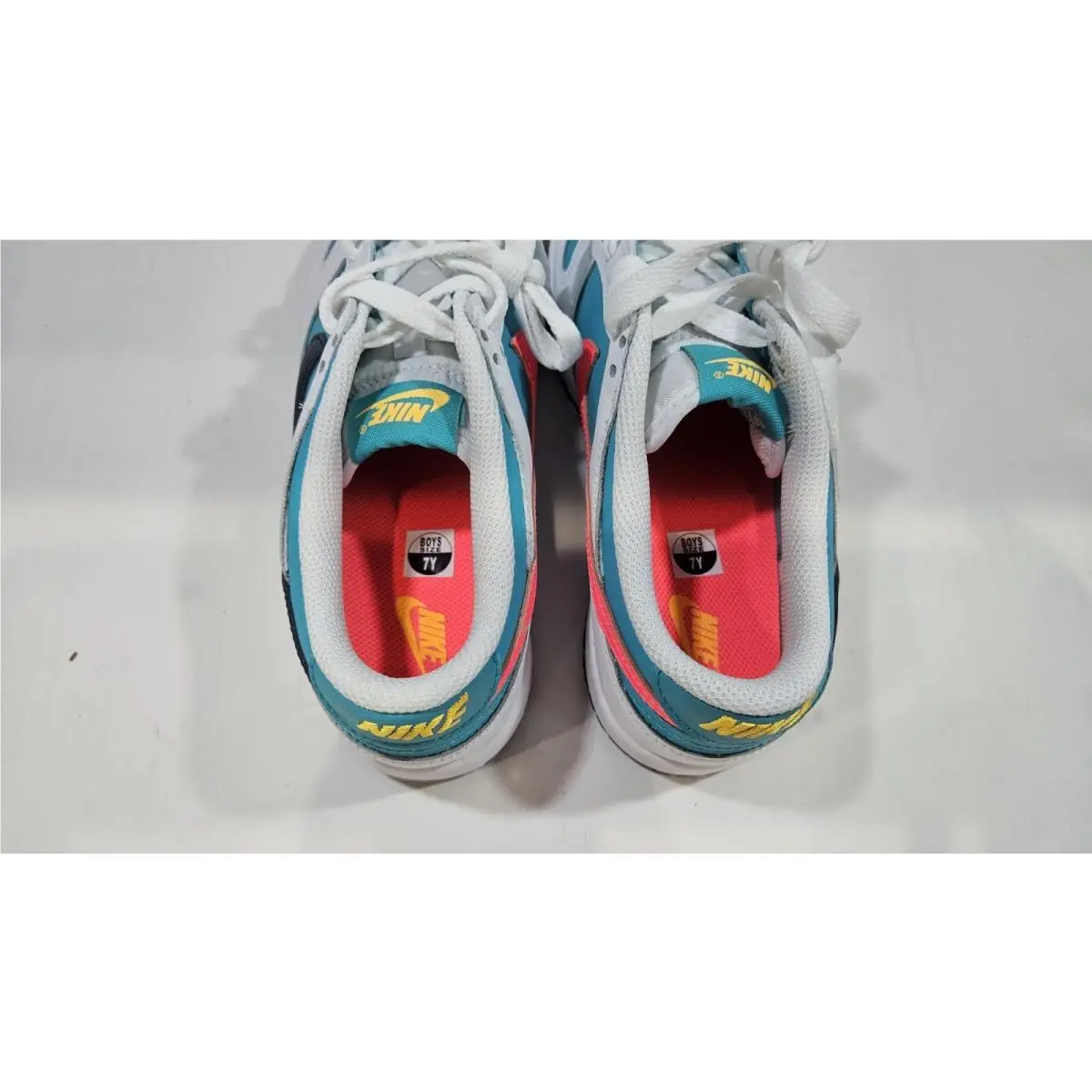 Nike shoes - Nike Dunk Low - Dunk Low - White, Teal, Pink, Navy Blue 3