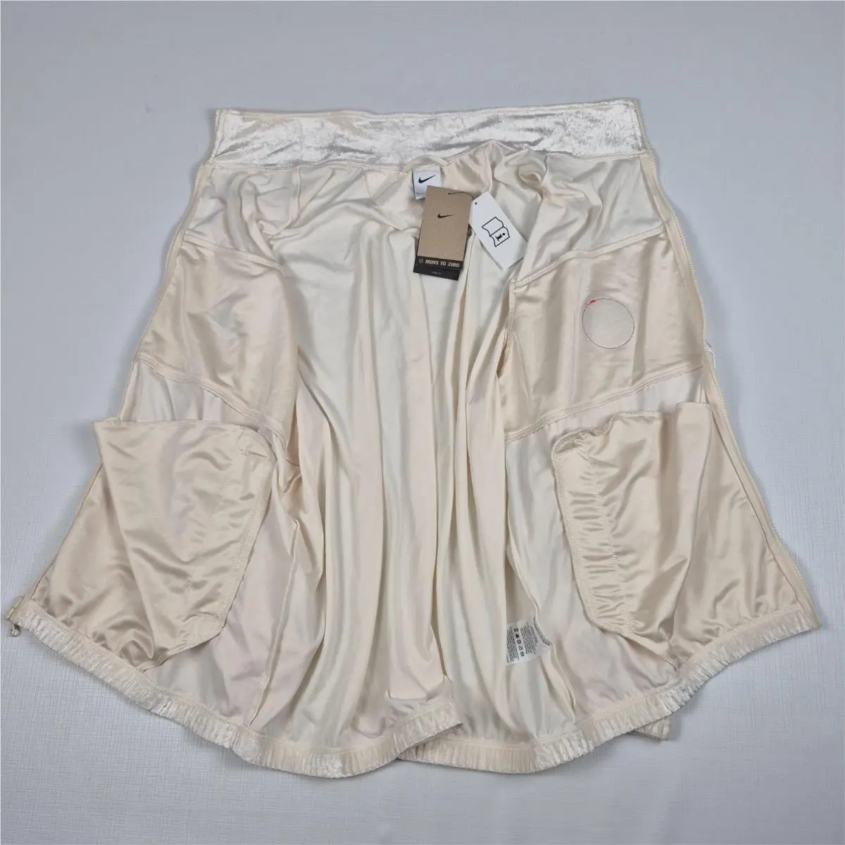 Nike clothing - GIANNI VELOUR JACKET NIKE FREAK - FB6992-110 - Ivory (UPC: 196968919604) 7